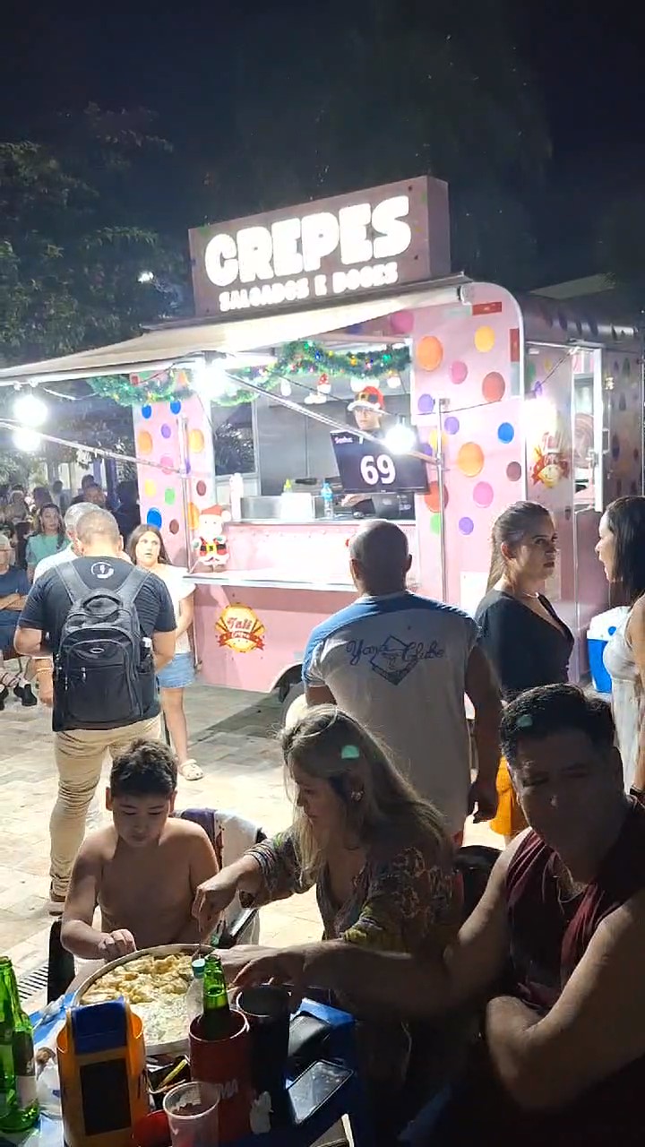 Food Truck Tali Crepes em Evento